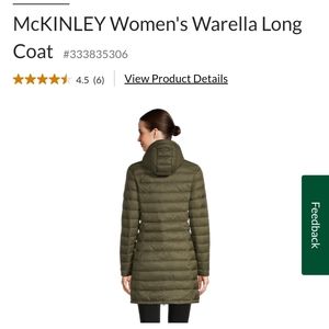 McKINLEY Women's Warella Long Coat - Grey